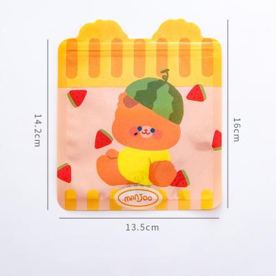 China Food Grade Smell Proof Child Resistant Gummy Bear Packaging Zipper Pouch Edibles Laminated Foil Mylar Moisture Proof Bags for sale