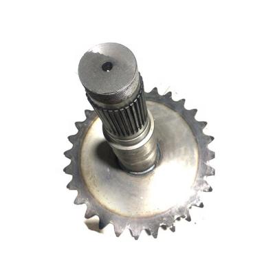 China Machinery Repairs Workshop Spare Parts Used For Wheel Loader GR215 Motor Grader Sprocket Shaft Shaft 85513030 for sale