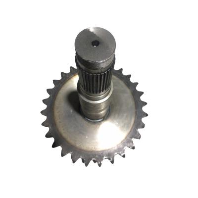 China Pinion Shaft Truck Spare Parts Rubber Right Left Transmission Gear With Shaft for sale