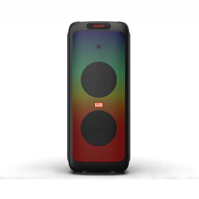 China Phone Function Dual 10 inch outdoor dj plastic big power party wireless sound equipment bt speakers for sale