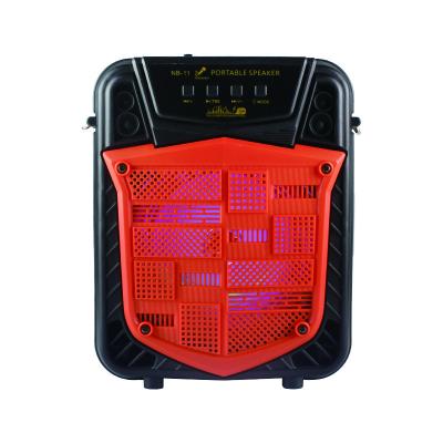 China NB-11 Active Wireless Phone Function Mini Speakers Led Lightweight Portable Outdoor Party 6.5