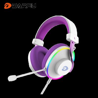 China Hot Headband Dareu Wholesale Earphone Fashion Gaming Headset Noise Canceling Earphone With Microphone for sale