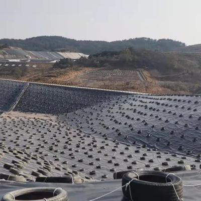 China Highly Effective HDPE Geomembrane for Landfill and Sewage Treatment GB/ASTM GRI-GM13 for sale