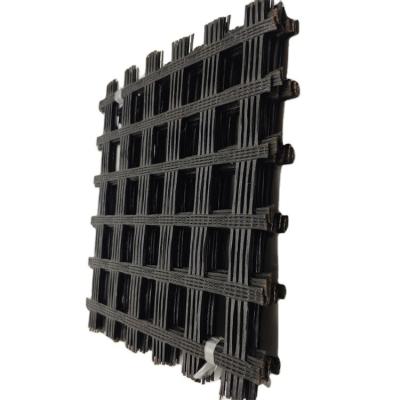 China Geogrid de fibra de vidrio en material de PP para protección y refuerzo de pendientes en exteriores en venta