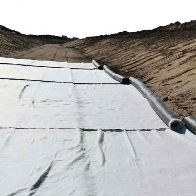 China Wasserdichtes geosynthetisches Leinwerk aus Ton für die städtische Krabbelfischzucht zu verkaufen