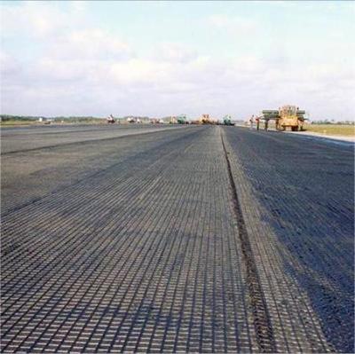 China Reforço de estradas Geogrid de fibra de vidro para instalação no local e serviço pós-venda à venda