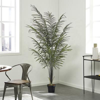 China PVC Artificial Palm Tree 180 Cm Simulation Green Trees For Home Decoration for sale