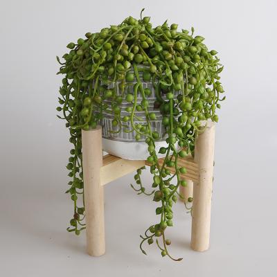 China High Quality Hanging Potted Artificial Succulent Home Decoration Artificial Plants For Home Decoration for sale