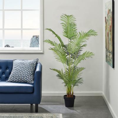 China PVC In Stcock 180cm Indoor Artificial Palm Tree Eco - Friendly Hawaii Palm Tree for sale