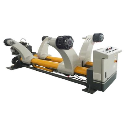 China Hydraulic Food Mill Roll Rack Machine For Single 2 Layer Carton Slap Line for sale