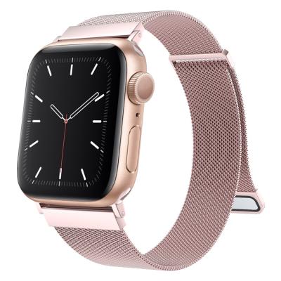 China High Quality Smart Watch Metal Stainless Steel Straps Stainless Steel Watchband Rose Gold Watch Band New for sale