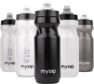 China Viable Promotional Reusable Reusable BPA Free Squeeze Cycling Increasing Plastic Water Bottle PE Sports Water Bottle for sale