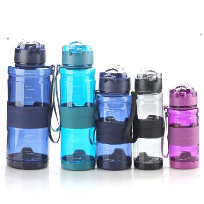 China Wholesale 34oz 1000ml viable bpa free tritan plastic water bottle with strap custom logo design for sale