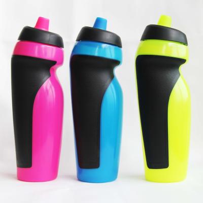 China Sustainable Custom BPA Free Kettel Plastic Water Direct Drinking PE Sports Bottle With Auto Seal Lid for sale