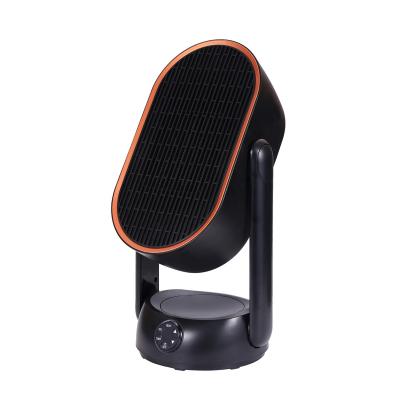 China Heat 2 Setting Table 3 Speeds Room Heater Electric PTC Portable Ceramic Heater With Rotation Control for sale