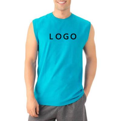 China Wholesale Custom Logo Tank Top Men's Tank Tops Multi Colors Bodybuilding Plain Gym Tops QUICK DRY Running Fitness Men for sale