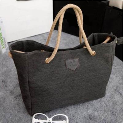 China Fashoion Handmade Canvas Bag Women Handbag China Factory Handbag for sale