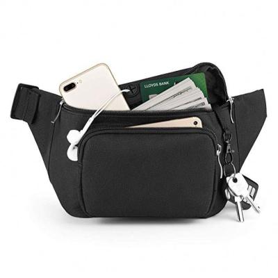 China Water Resistant Factory Custom Luxury Fanny Pack Running Waist Bag Belt Bag Motorcycle for sale