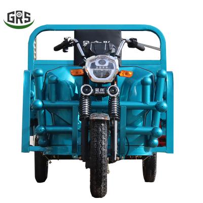 China Carry Cargo Tray Safe and Durable Rickshaw Cargo Transport Electric Motorized Tricycle for sale