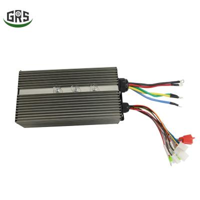 China High Efficiency Burglar Alarm Cruise Three Speeds 48V/60V 24 Tube 1200W Motor Controller For Electory Tricycle for sale