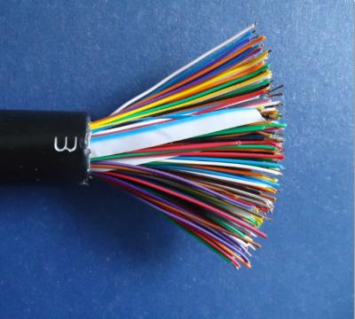 China Overhead COMPUTER Copper Cables Multi Pairs 25/50/100/200 Pair Telephone Cable Outdoor / Indoor Wire for sale