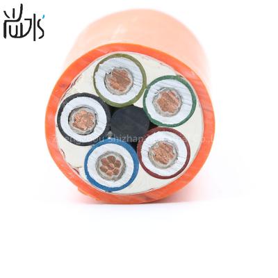 China HV/MV/LV Underground PVC XLPE Cable Wire 5 Core Copper Underground Power Cable for sale