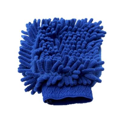 China Eco - Friendly Microfiber Car Wash Glove Plush Glove Car Dusting Glove for sale