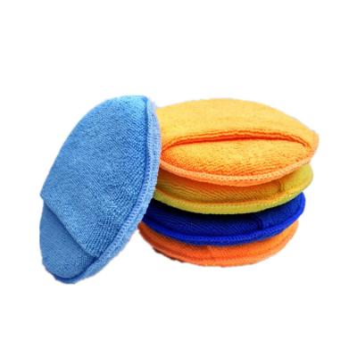 China 2020 Eco - Friendly Hot Tour Shape Car Wash Cleaning Polishing Sponge for sale