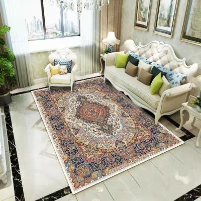 China Custom Modern Environmental Washable Anti Slip Persian Style Floor Rug Washable for sale