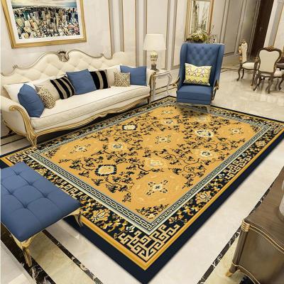 China Wholesale Modern Contracted Elegant European Style Dustproof Area Rug For Living Room for sale