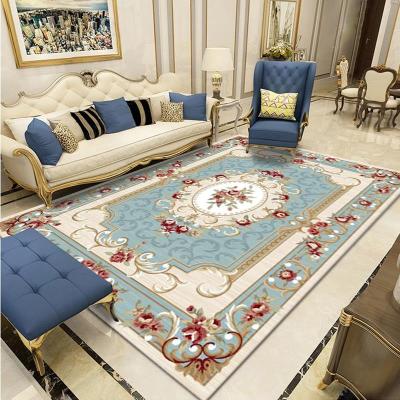 China New Design Dustproof High Quality Home Decor European Carpet Living Room for sale