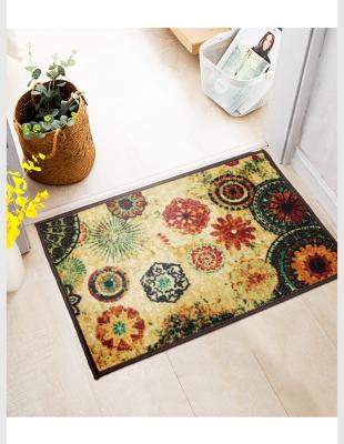 China Dustproof High Quality Handmade Silk Ethnic Home Style Ethnic Rug For Living for sale