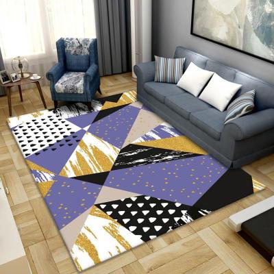 China Wholesale high quality modern simple geometric carpet dustproof 3d carpet for sale