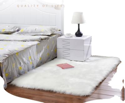 China Non-slip Simple Nordic Handmade Ornate Ultra Soft Area Rugs Fluffy Rugs For Bedroom Living Room for sale