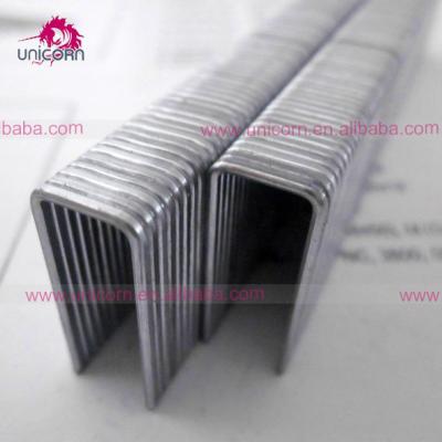 China Steel 5.7mm Crown 90 Series Staples For Wood for sale