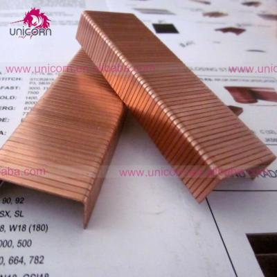 China Steel 32 copper cable staples for sale