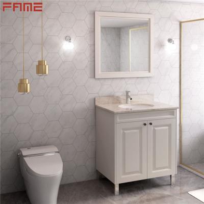 China Modern Solid Wood Luxury Bathroom Vanity Bathroom Vanity Cabinets With Legs for sale