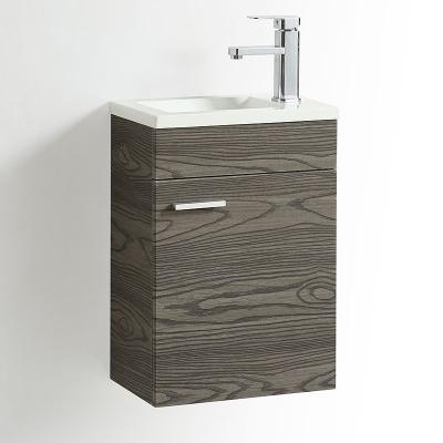 China Small modern simple melamine bathroom cabinet for sale