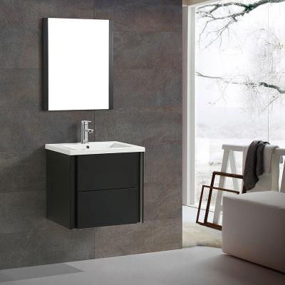 China Wall Hang Small Modern Plywood Bathroom Contemporary Vanity Cabinets for sale