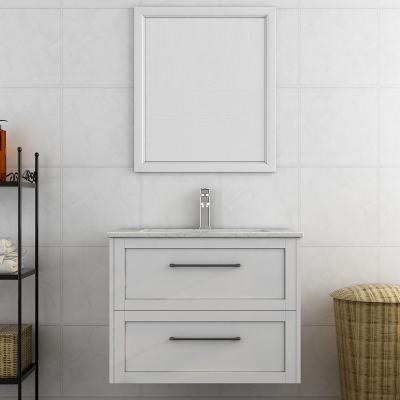 China Hangzhou Modern Economic Wooden PVC Bathroom Furniture for sale