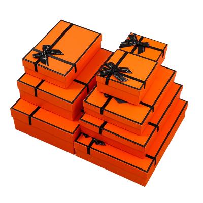 China Recyclable Made In China Gift Boxes With Lids Flat Pack Eco Friendly Rigid Gift Boxes for sale