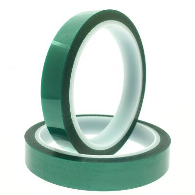 China Round Shape Temperature Resistance Green Pet Polyester Heat Silicone Gripper Heat Resistant Band for sale