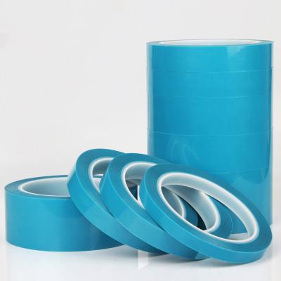 China Waterproof Muffler Fixed No Residue Aging Resistance Blue Pet Fixing Custom Clear Adhesive Repair Tape for sale