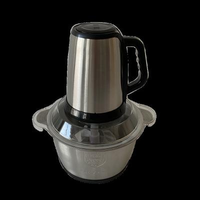 China New 2l 250w Household Car Multi-Function Quick Chop Chopper High Quality Pure Copper Machinery Electric Food Chopper Blender for sale