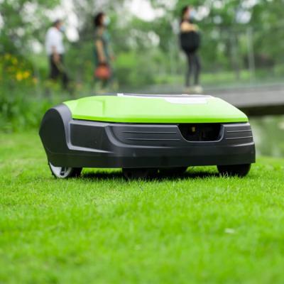 China pro agricultural mini compact trimmer automatic diesel GPS battery robotic 3 acre android electric lawn mower robot for 5000m2 zu verkaufen