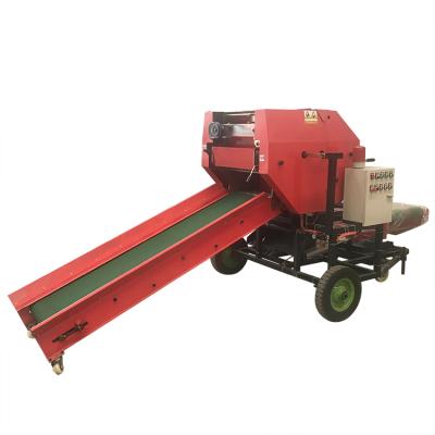 Chine Silage special round baler mini round hay straw silage baler machine in turkey for sale à vendre