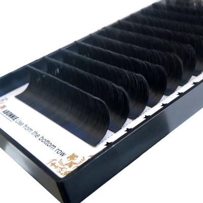 China Good Quality Factory Fan Easy Private Label And Private Logo 0.05 D Loop Eyelash Extensions for sale