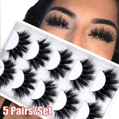 China Good Quality Factories Wholesale Different Styles Faux Mink Magnets Eyelashes Half And New Packaging Boxes Can Be Shipped Fast for sale