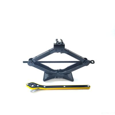 China Easy Operation High Grade 2 Ton Screw Hydraulic Scissor Car Jacks For High Car Lifting for sale