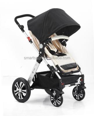 China Polyester Oxfold Europe New Style Luxury Baby Stroller for sale